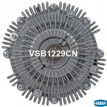 5 849 р. Вискомуфта TOYOTA Land Cruiser (09-) привода вентилятора охлаждения KRAUF KRAUF vsb1229cn  с доставкой в г. Воронеж. Увеличить фотографию 2