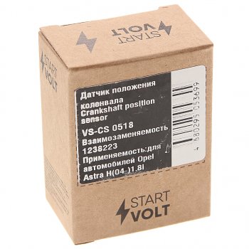 619 р. Датчик положения коленвала OPEL Astra G (01-05) STARTVOLT STARTVOLT vs-cs0518  с доставкой в г. Воронеж. Увеличить фотографию 3