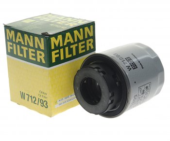 Фильтр масляный VW AUDI SEAT SKODA (1.21.4TSI) MANN MANN w71293