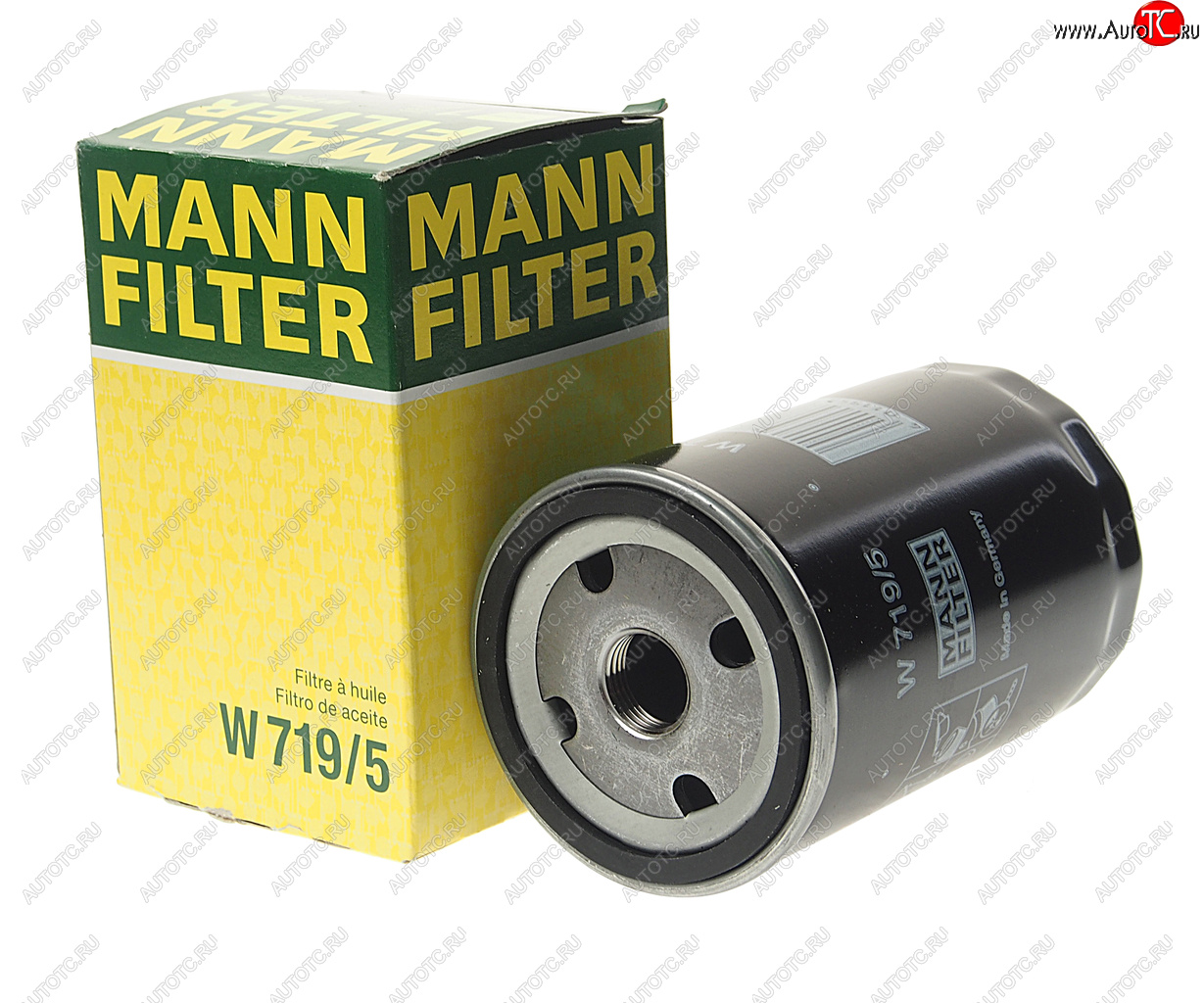 569 р. Фильтр масляный VW AUDI (-94) MANN MANN w7195  с доставкой в г. Воронеж