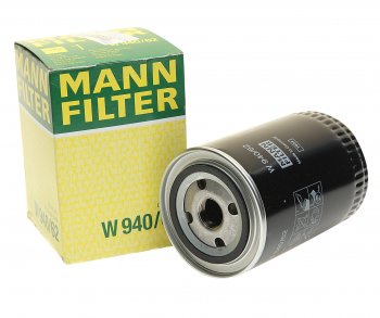 Фильтр масляный PEUGEOT Boxer CITROEN Jumper (02-06) (2.32.8) FIAT Ducato IVECO Daily MANN MANN w94062