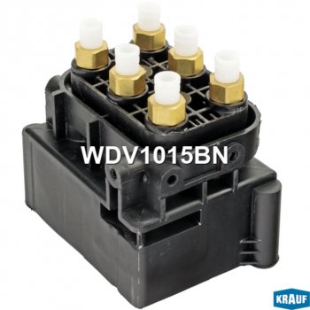 12 349 р. Блок клапанов VW Touareg (03-) AUDI Q7 (06-) PORSCHE Cayenne пневмоподвески KRAUF KRAUF wdv1015bn KRAUF wdv1015bn  с доставкой в г. Воронеж. Увеличить фотографию 5