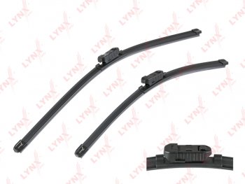 Щетка стеклоочистителя 600480мм бескаркасная комплект LYNX LYNX xf6048p