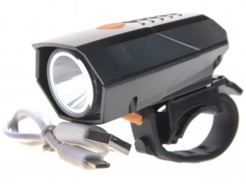Фонарь велосипедный передний USB кабель с аккумулятором 600mAh Super Led NO NAME xfl-178