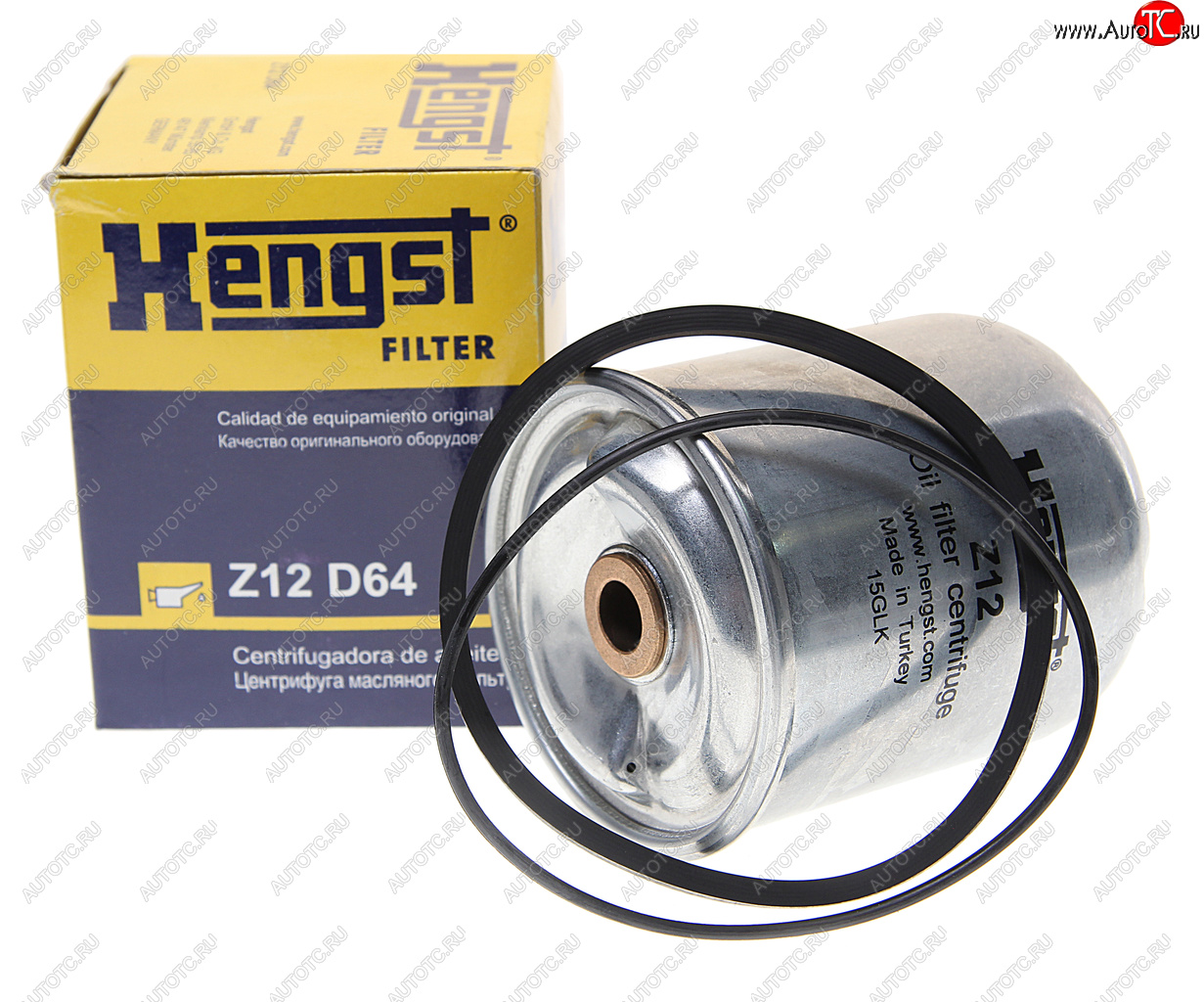 2 179 р. Фильтр масляный DAF 75CF,85CF,95XF центрифуга (втулки 14мм) HENGST HENGST z12d64  с доставкой в г. Воронеж
