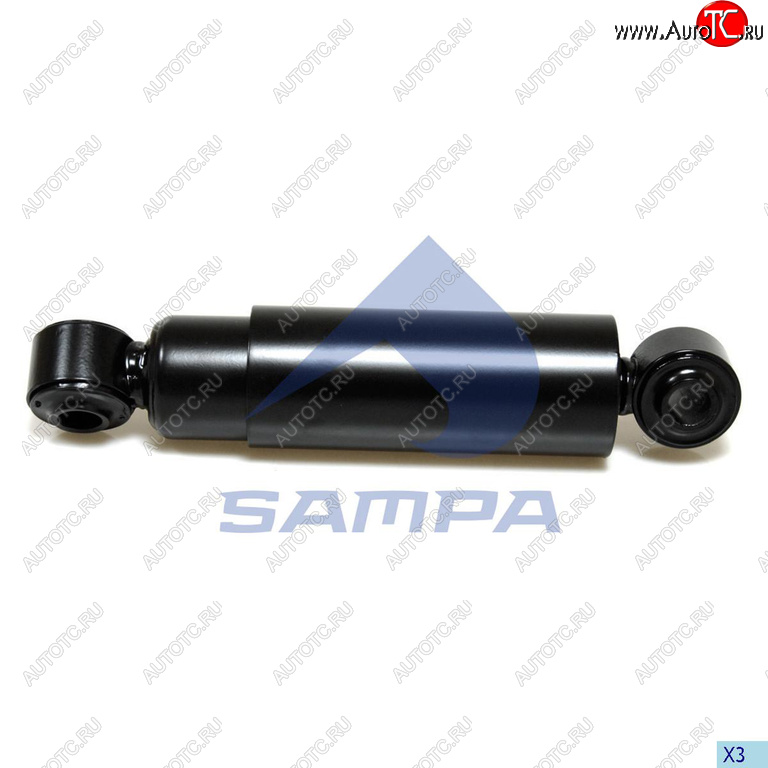 3 299 р. Амортизатор BPW ROR SAF FRUEHAUF SCHMITZ полуприцепа, прицепа (331495 24х55 24х55 ОО) SAMPA SAMPA 070.225-01  с доставкой в г. Воронеж