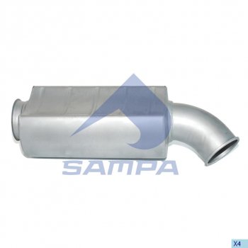 Глушитель RENAULT Premium SAMPA SAMPA 031.397