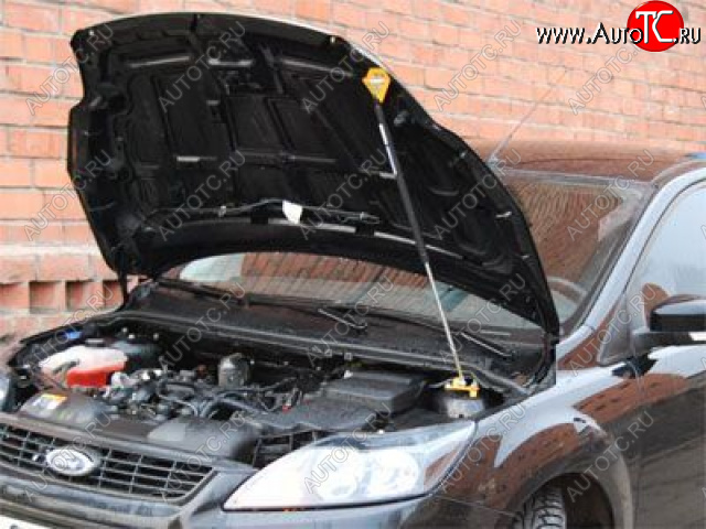 2 449 р. Упор капота Ford Focus II (2008-2011) ТехноМастер ТехноМастер 8231.6700.04  с доставкой в г. Воронеж
