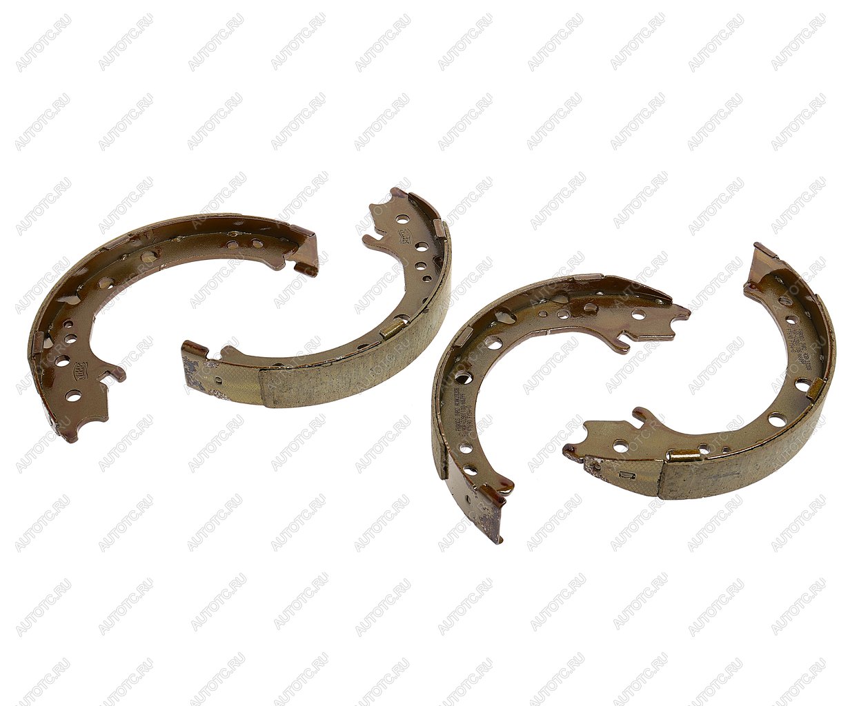 3 899 р. Колодки тормозные задние барабанные (4шт.) NIBK Honda CR-V RE1,RE2,RE3,RE4,RE5,RE7 дорестайлинг (2007-2010)  с доставкой в г. Воронеж