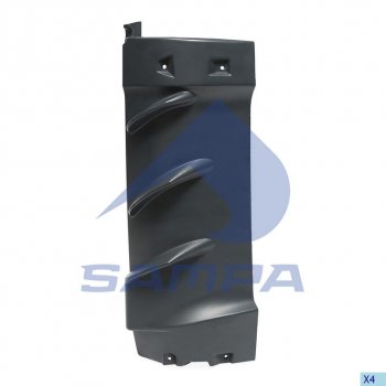 Дефлектор MAN TGA,TGL,TGM кабины правый SAMPA SAMPA 18200115