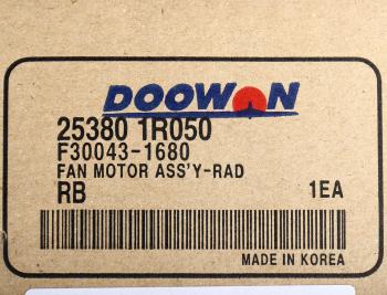 5 899 р. Вентилятор HYUNDAI Solaris (10-) охлаждения электрический в сборе DOOWON DOOWON 25380-1r050  с доставкой в г. Воронеж. Увеличить фотографию 6
