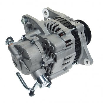 12 799 р. Генератор HYUNDAI Porter (12V,65А) двойной шкив TESLA TECHNICS TESLA TECHNICS tt11747  с доставкой в г. Воронеж. Увеличить фотографию 4
