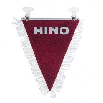 Вымпел HINO с бахромой на 2-х присосках АВТОРЕАЛ АВТОРЕАЛ hino АВТОРЕАЛ hino