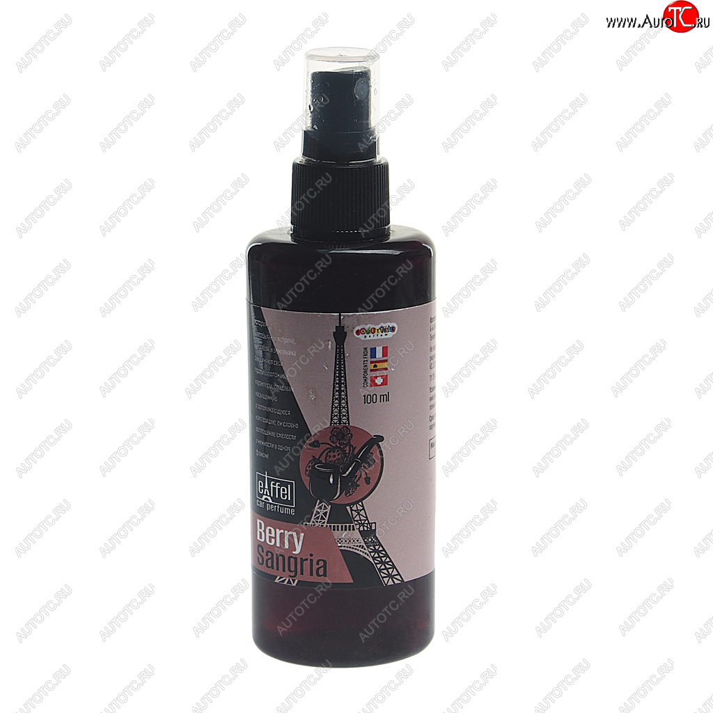 126 р. Ароматизатор спрей (berry sangria) 100мл Eiffel Tobacco FOUETTE FOUETTE ef-04  с доставкой в г. Воронеж