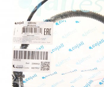 2 089 р. Датчик АБС DAF угловой L=1010мм COJALI COJALI 2260052  с доставкой в г. Воронеж. Увеличить фотографию 2