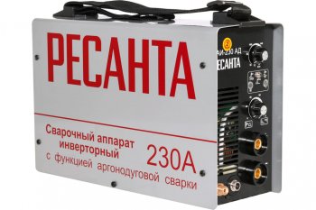 38 799 р. Аппарат сварочный 6.9кВт 10-220А d=2.0-5.0 180-240В инвертор аргонодуговой РЕСАНТА РЕСАНТА ресанта саи 230 ад  с доставкой в г. Воронеж. Увеличить фотографию 6