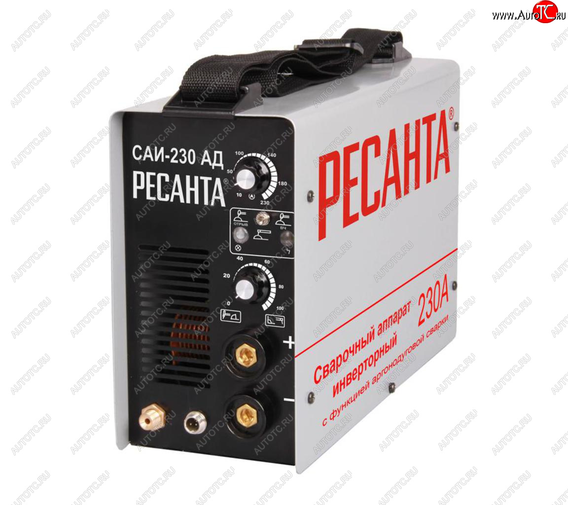 38 799 р. Аппарат сварочный 6.9кВт 10-220А d=2.0-5.0 180-240В инвертор аргонодуговой РЕСАНТА РЕСАНТА ресанта саи 230 ад  с доставкой в г. Воронеж