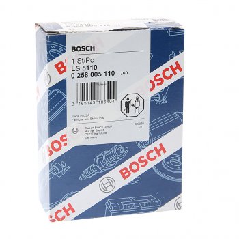5 699 р. Датчик кислорода MITSUBISHI Lancer (03-) передний BOSCH BOSCH 0258005110 BOSCH 0258005110  с доставкой в г. Воронеж. Увеличить фотографию 2