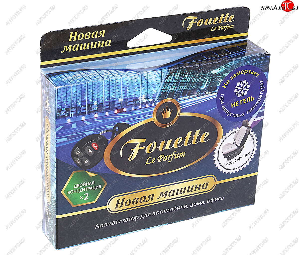 214 р. Ароматизатор под сиденье пенный (новая машина) 200г FOUETTE FOUETTE f-23  с доставкой в г. Воронеж