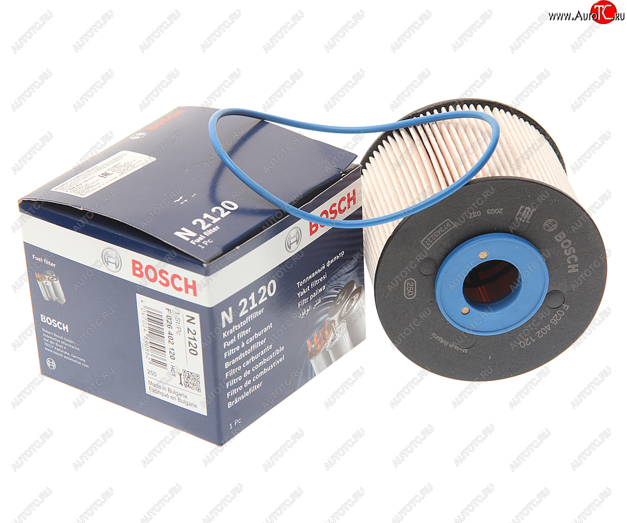 1 499 р. Фильтр топливный PEUGEOT 308,407 (09-10) CITROEN C4 (09-),C5 BOSCH BOSCH f026402120  с доставкой в г. Воронеж