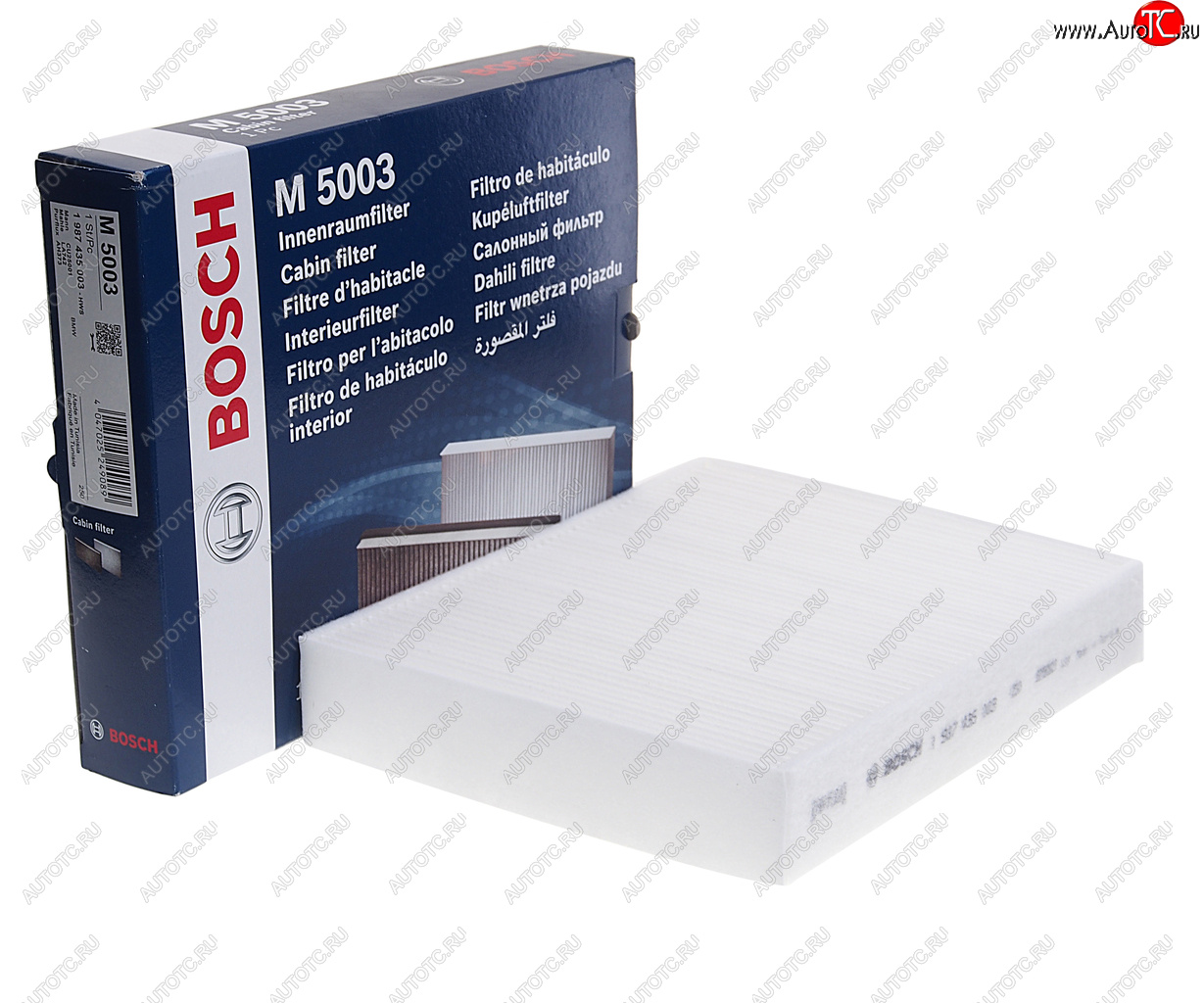 1 899 р. Фильтр воздушный салона BMW 1 (F20,F21),3 (F30,F31,F34) (11-) (1.4/2.0) BOSCH BOSCH 1987435003 BOSCH 1987435003  с доставкой в г. Воронеж