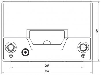 13 649 р. Аккумулятор VOLTHOR Ultra 70Ач VOLTHOR 6ст70(1) 57024 d26  с доставкой в г. Воронеж. Увеличить фотографию 4