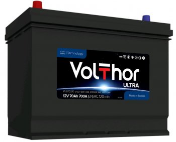 Аккумулятор VOLTHOR Ultra 70Ач VOLTHOR 6ст70(1) 57024 d26
