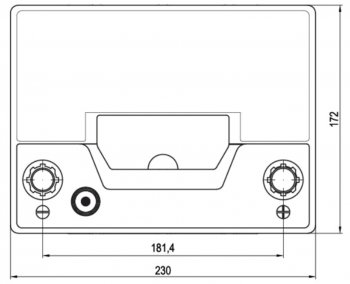 10 549 р. Аккумулятор VOLTHOR Ultra 60Ач обратная полярность VOLTHOR 6ст60(0) 56068 d23  с доставкой в г. Воронеж. Увеличить фотографию 4