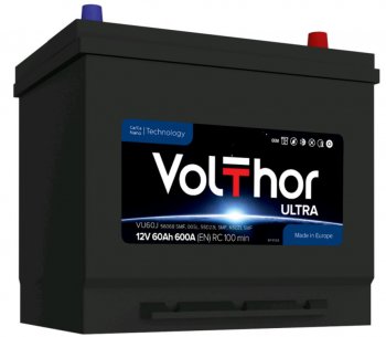 Аккумулятор VOLTHOR Ultra 60Ач обратная полярность VOLTHOR 6ст60(0) 56068 d23