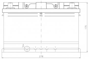 12 549 р. Аккумулятор VOLTHOR Supreme 75Ач обратная полярность,низкий VOLTHOR 6ст75(0) 57510  с доставкой в г. Воронеж. Увеличить фотографию 2