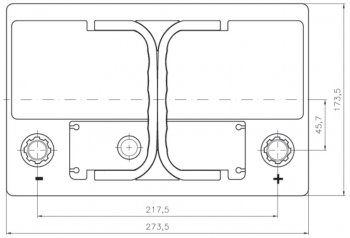 12 549 р. Аккумулятор VOLTHOR Supreme 75Ач обратная полярность,низкий VOLTHOR 6ст75(0) 57510  с доставкой в г. Воронеж. Увеличить фотографию 4
