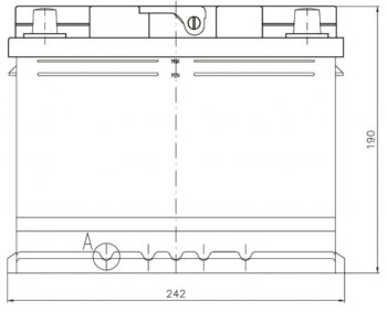 10 549 р. Аккумулятор VOLTHOR Ultra 60Ач обратная полярность VOLTHOR 6ст60(0) 56008  с доставкой в г. Воронеж. Увеличить фотографию 2