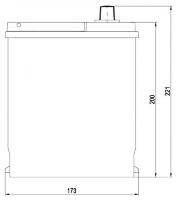 14 499 р. Аккумулятор VOLTHOR Ultra 95Ач обратная полярность VOLTHOR 6ст95(0) 59518 d31  с доставкой в г. Воронеж. Увеличить фотографию 3