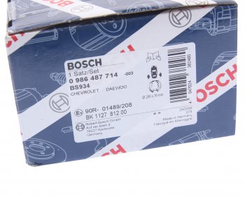 2 399 р. Колодки тормозные задние барабанные 4шт. BOSCH  Chevrolet Aveo ( T200,  T250,  T300) (2002-2015) хэтчбек 5 дв, седан, седан рестайлинг, хэтчбек 5 дв рестайлинг, седан, хэтчбек  с доставкой в г. Воронеж. Увеличить фотографию 4