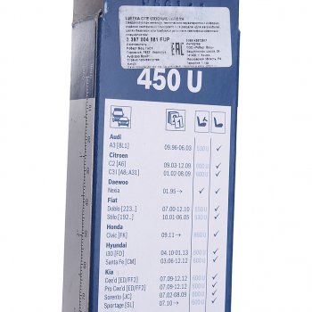 749 р. Щетка стеклоочистителя 450мм Twin BOSCH BOSCH 3397004581 BOSCH 3397004581  с доставкой в г. Воронеж. Увеличить фотографию 4