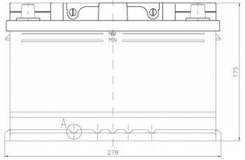 11 549 р. Аккумулятор VOLTHOR Ultra 73Ач обратная полярность,низкий VOLTHOR 6ст73(0) 57309  с доставкой в г. Воронеж. Увеличить фотографию 2