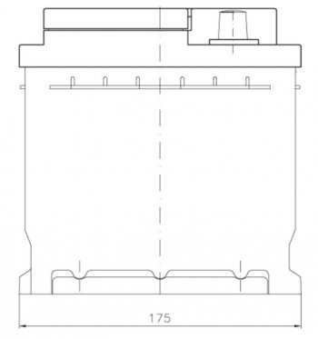 11 549 р. Аккумулятор VOLTHOR Ultra 73Ач обратная полярность,низкий VOLTHOR 6ст73(0) 57309  с доставкой в г. Воронеж. Увеличить фотографию 3