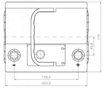 9 399 р. Аккумулятор VOLTHOR Supreme 54Ач обратная полярность,низкий VOLTHOR 6ст54(0) 55401  с доставкой в г. Воронеж. Увеличить фотографию 4