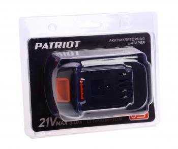 5 599 р. Аккумулятор для электроинструмента 21.0В 3.0Ач PATRIOT PATRIOT 180301123  с доставкой в г. Воронеж. Увеличить фотографию 4