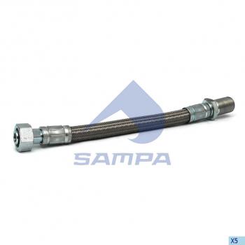 Шланг DAF компрессора кондиционера SAMPA SAMPA 051.456