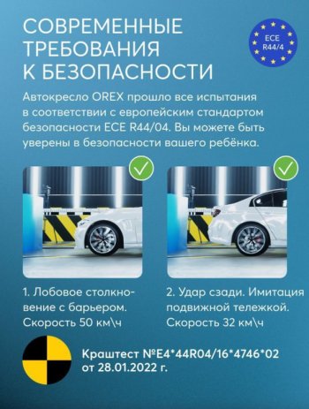 15 399 р. Автокресло детское 0-36кг (0+I-ll-IlI) 0-12лет dark blue OREX Isofix HAPPY BABY HAPPY BABY 4690624065484  с доставкой в г. Воронеж. Увеличить фотографию 3