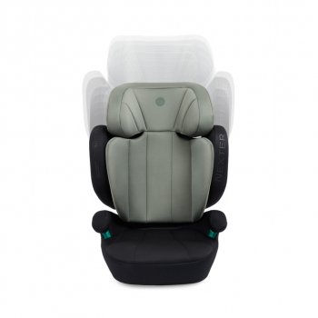 7 649 р. Автокресло детское 15-36кг (II-III) 3-12лет dark green NEXTER Isofix HAPPY BABY HAPPY BABY 4690624065538  с доставкой в г. Воронеж. Увеличить фотографию 2
