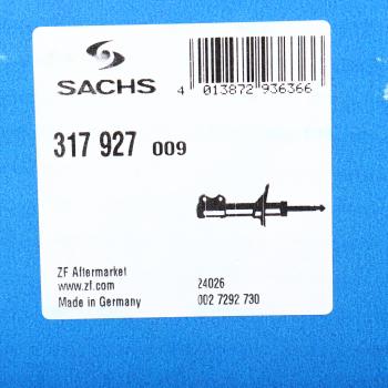 15 599 р. Амортизатор MAN TGA кабины задний с пружиной (287347 12x45 12x50 OO) SACHS SACHS 317927  с доставкой в г. Воронеж. Увеличить фотографию 4