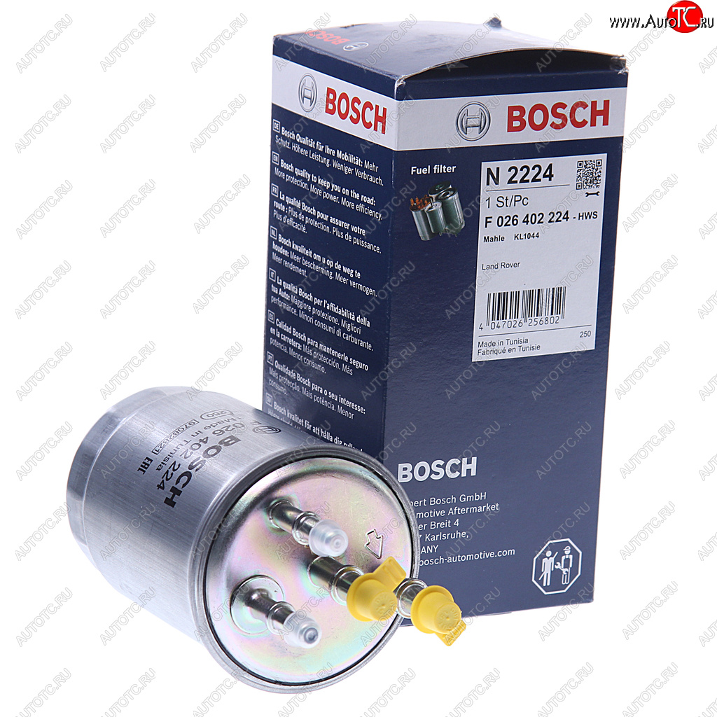 4 999 р. Фильтр топливный LAND ROVER Discovery (16-) BOSCH BOSCH f026402224  с доставкой в г. Воронеж