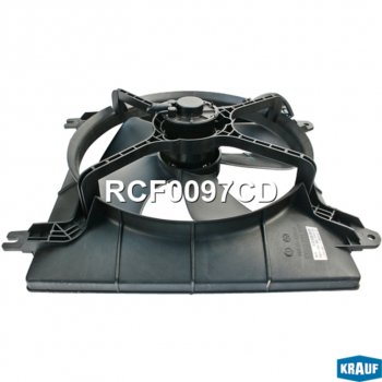 2 679 р. Вентилятор CHEVROLET Lacetti (1.4) охлаждения электрический в сборе KRAUF KRAUF rcf0097cd  с доставкой в г. Воронеж. Увеличить фотографию 4