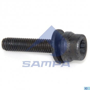Болт MERCEDES Atego коллектора выпускного (M10x1.5x57) SAMPA SAMPA 200.044 SAMPA 200.044