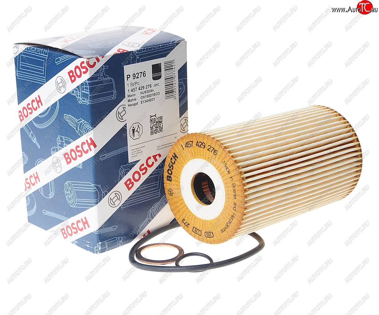 1 039 р. Фильтр масляный MERCEDES LK,LN,LP,MK,NG BOSCH BOSCH 1457429276  с доставкой в г. Воронеж