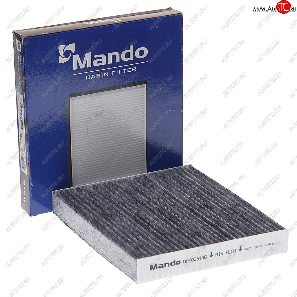 739 р. Фильтр воздушный салона TOYOTA Auris (12-),Corolla,Hilux (05-) угольный MANDO MANDO mmf025146  с доставкой в г. Воронеж