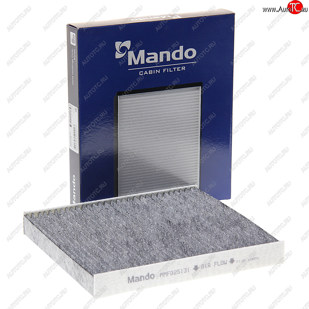 529 р. Фильтр воздушный салона VW Polo AUDI A1 SEAT Ibiza SKODA Fabia угольный MANDO MANDO mmf025131 MANDO mmf025131  с доставкой в г. Воронеж