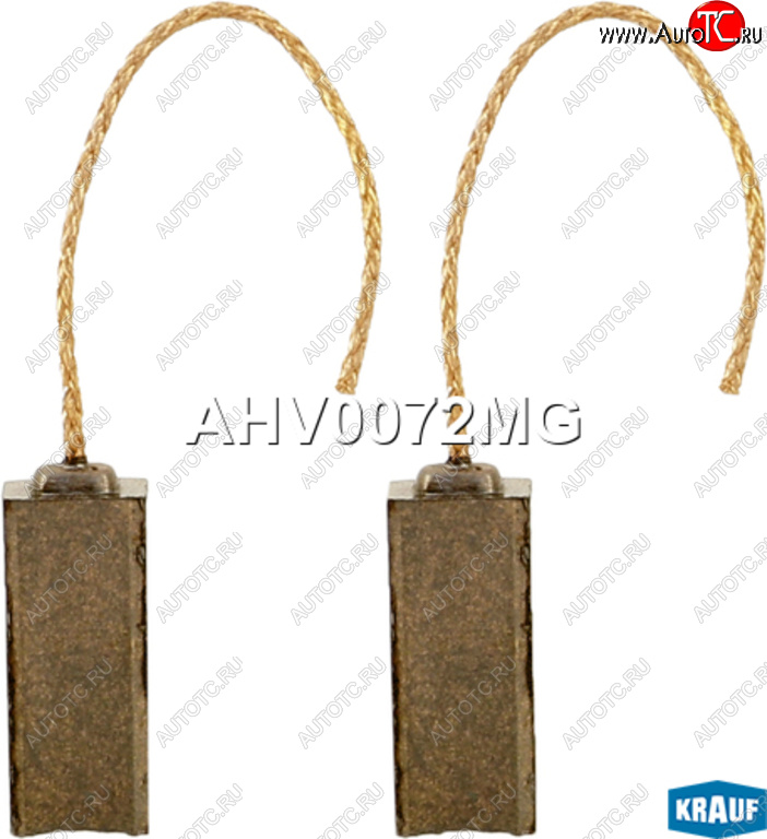 54 р. Щетка генератора RENAULT MITSUBISHI VOLVO (2шт.) KRAUF KRAUF ahv0072mg  с доставкой в г. Воронеж